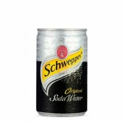 Schweppes Soda Water 4x6x0.33L Can